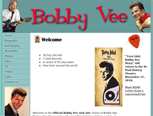 Tablet Screenshot of bobbyvee.net